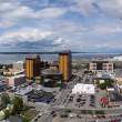 Anchorage view from Mariott Hotel, looking more or less north.