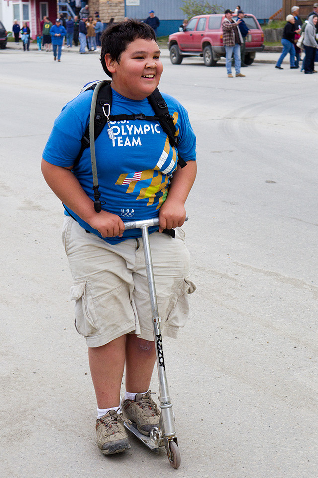 Scooting around....