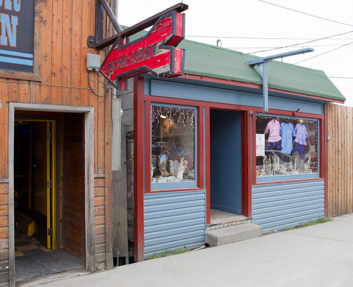 Maruskiyka"s shop -- ivory and other native arts, and Anchor Tavern