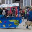 Educational float:  wear a life vest!