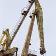 Crane on dock, Provideniya