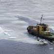 Ice in Provideniya Harbor.
