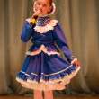 Singer, cultural performance, Provideniya, Russia