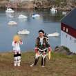 Drum dancers, Ammassalik (Tasiillaq), East Greenland