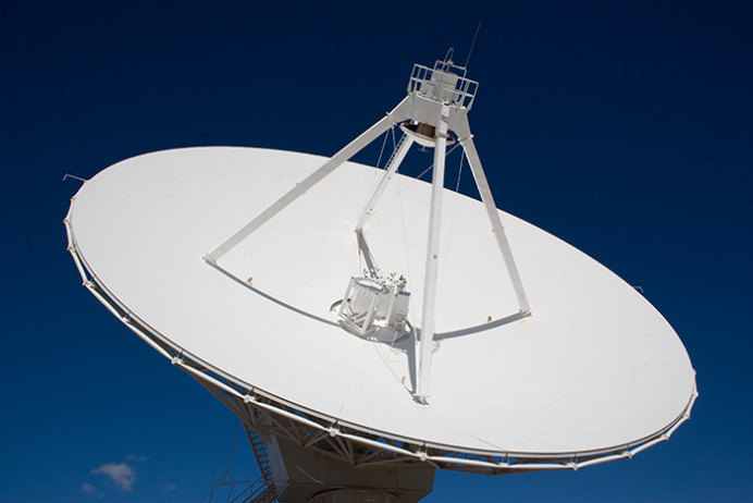 Radio antenna in the Very Large Array