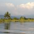 Antenambalana River scene with clouds.