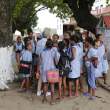 Lycee David Jones Students and Visitor