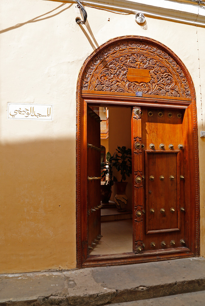 One of many interesting doors in Stone Town