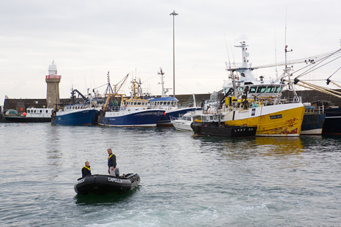 Zodiac "Capella" in Dunmore East Harbour, Co. Waterford, Ireland