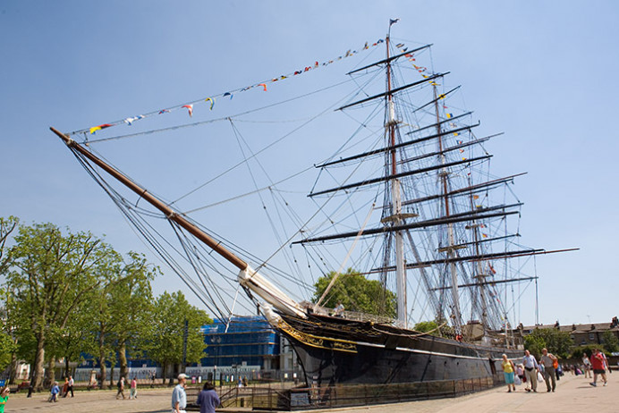 Cutty Sark, 19th century tea clipper