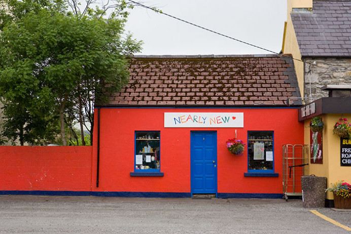Nearly New store, Sneem, Co. Kerry, Ireland