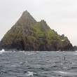Skellig Michael with Little Skellig in distance