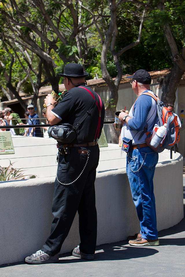 People at the Zoo are fascinating, too.