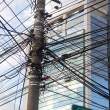 Exposed wiring. Typical. Quito.
