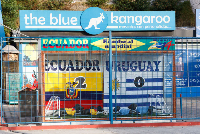 Mascots with personality.... Quito.