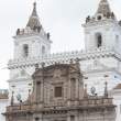 The Church of San Francisco, dating from the late 16th century. Quito.